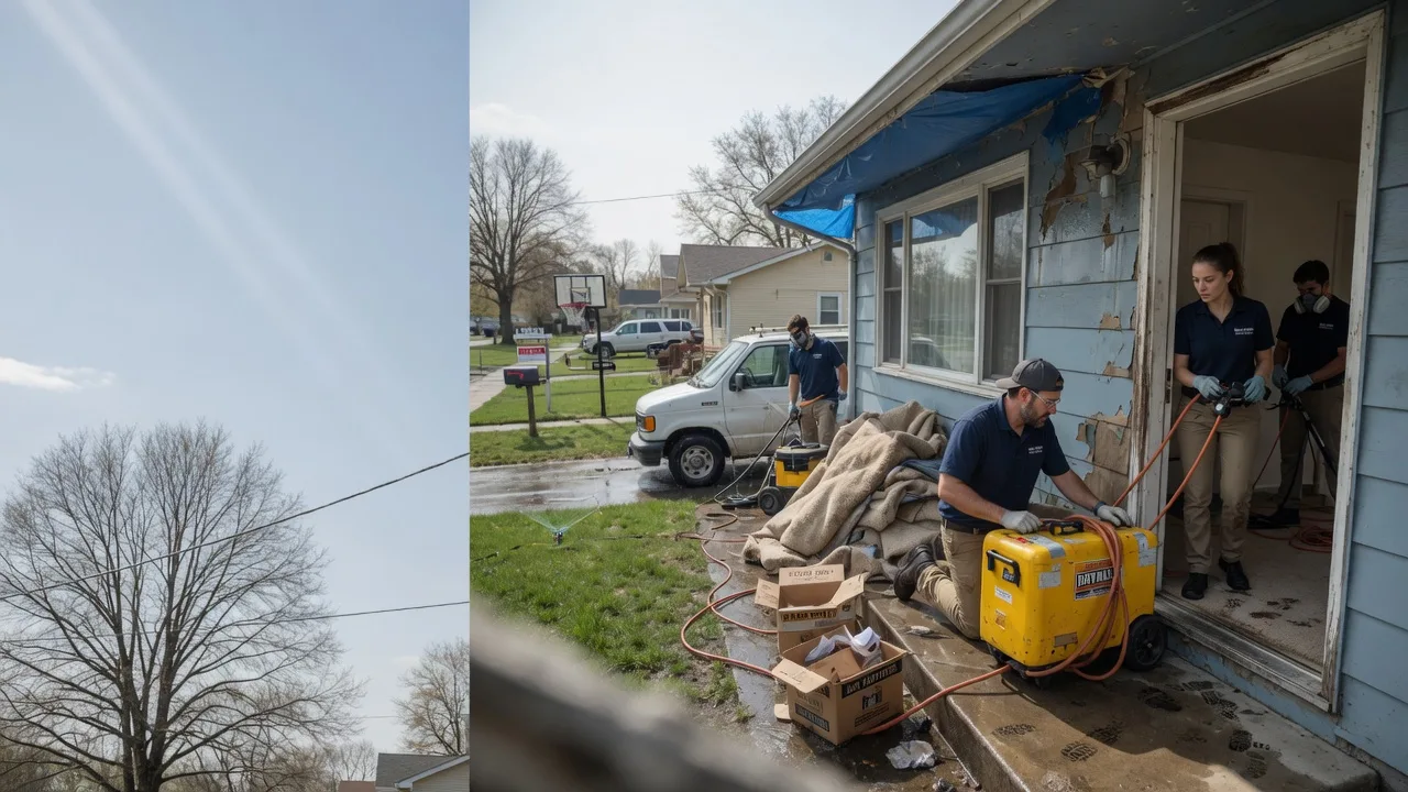 Basement Flood Cleanup in Munster, IN near me